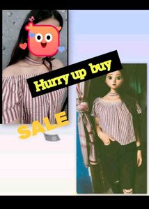 Striped Off-Shoulder Top