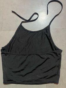 Halter Neck Backless Top