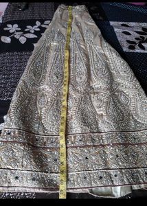 Cream Colour Ethnic Skirt