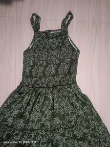 Green Floral Sundress