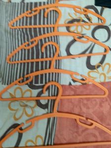 One Dozen Baby Hangers Of Colour Pink Orange &amp; Etc