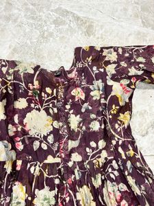 Floral Print Dress Combo Of 2