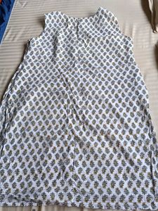 Printed Sleeveless Dress