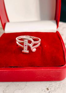 T/T/R  Letter Pure Silver Ring 3 Pice
