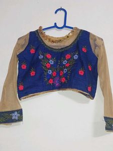 Elegant royal blue Lehenga