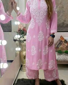 Elegant Embroidered Kurta Set