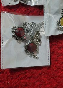 Oxidised earings