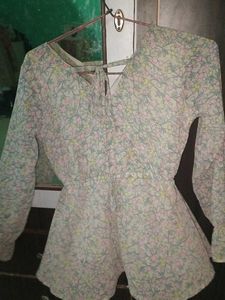 Cute Pelpum Tops For Womens/Girls