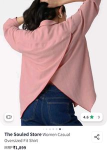 The Souled Store Casual Oversied Fit Shirt