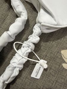 Savana White Shoulder Bag