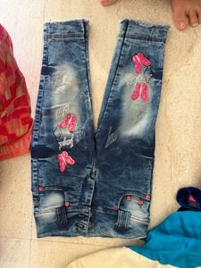 Cute Butterfly Jeans