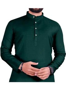 Men's Emerald Green Kurta