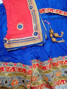 80 Kali Full Gherdar Lehnga Odhni