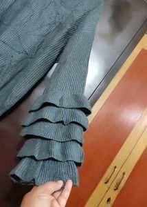 Grey Winter Top For Healthy Girl Or Woman 48 Bust