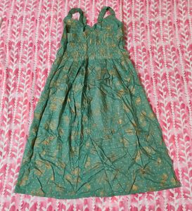 Mint Green Strap Dress