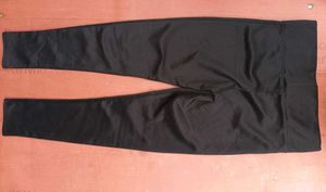 Black Leggings with Button Detail