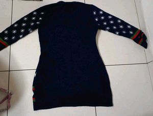 Festive Christmas Tree Sweater Dress