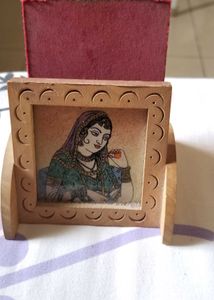 Wooden mobile phone stand