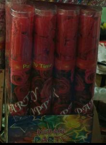 Party Popper With Rose Petal - 12 Pcs