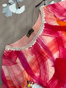 pink cotton kurta