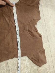 Coffee Brown Top