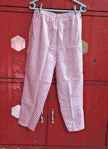 Pink Printed Kurta Set Size 42 inches