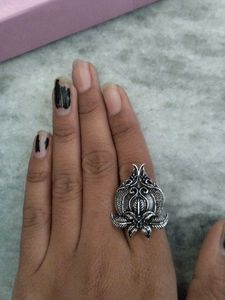 Oxidized Silver Rings