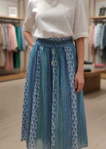 Boho Print Maxi Skirt