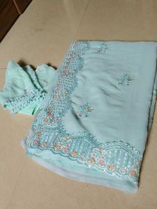 Party Wear Georgette Saree