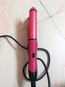 2 in 1 nova hair straightener and curler
