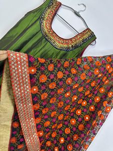 Silk Anarkali Dress With Heavy Dupatta