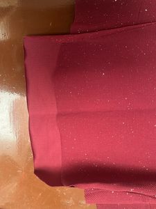 Code Burgandy Color Shimmery Top
