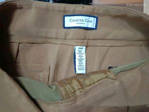 Pastel Brown Baggy Formal Korean Pants