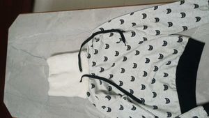 Cute Cat Print Pullover Sweatshirt