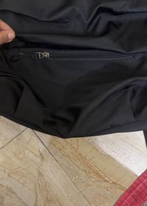 Black korean backpack