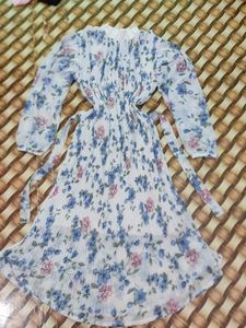 Floral Print Midi Dress