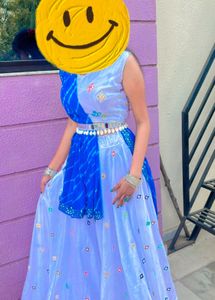 Beautiful White Lahenga Choli