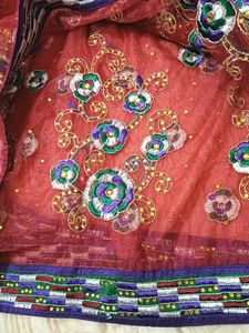 💥🆕️ Bridal Maroon Net Saree