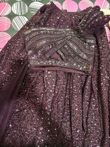 Gorgeous Purple Lehenga Choli Set
