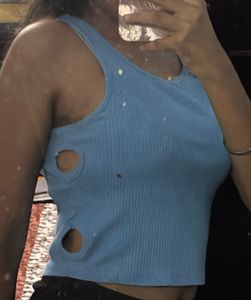 Blue Tank Top