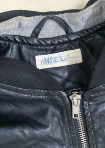 Leather Jacket H&amp;M