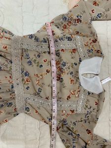 Korean Floral Dress