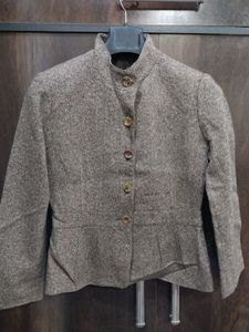 Short Coat With Front Buttons