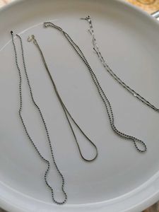 Four Silver Chain Combo