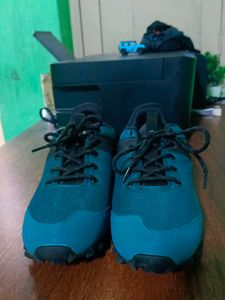 Teal Trail Running Shoes