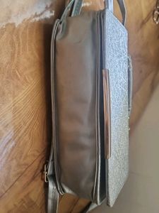Silver Party Wear Sling Bag
