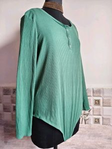 🎁Buy 1, Get 1 Free🎁XL/ 2XL Green Bodysuit Top