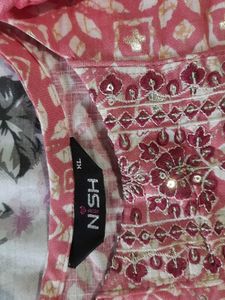 Elegant Pink Kurta Set