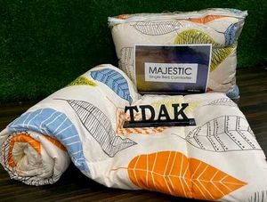 Microfiber Single Bed Comforter/Duvet/Rajai Cover
