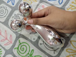 Combo Of Gua Sha Jade Roller And Two Face Massager